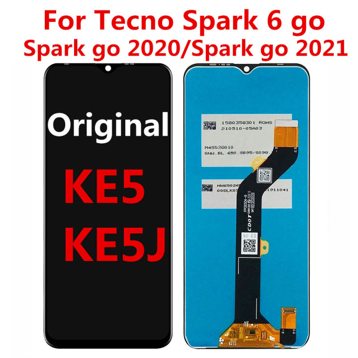 Tested For Tecno Spark 6 Gospark Go 2020 Display With Touch Screen For