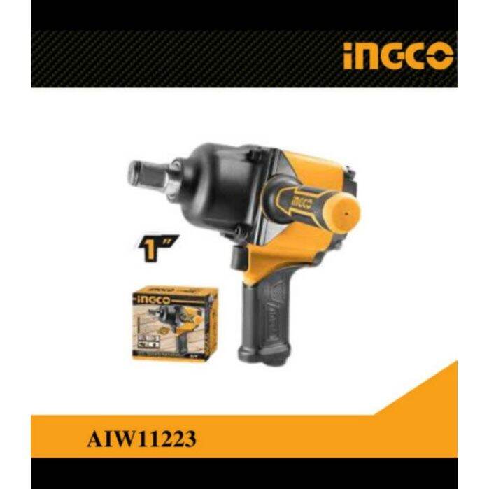 Ingco AIW11223 Air Impact Wrench 1 Alat Buka Baut Socket 1 Inch Kunci