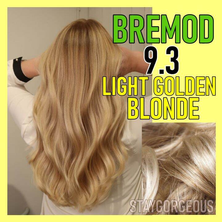 Bremod Very Light Golden Blonde Set Oxidizing Lazada Ph