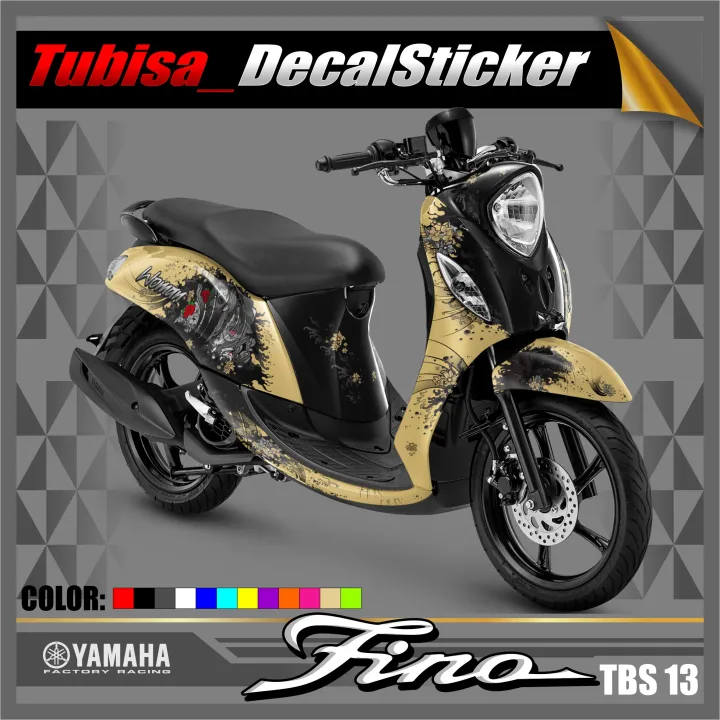 Decal Sticker FINO PREMIUM Sticker Full Body Dekal Stiker FINO