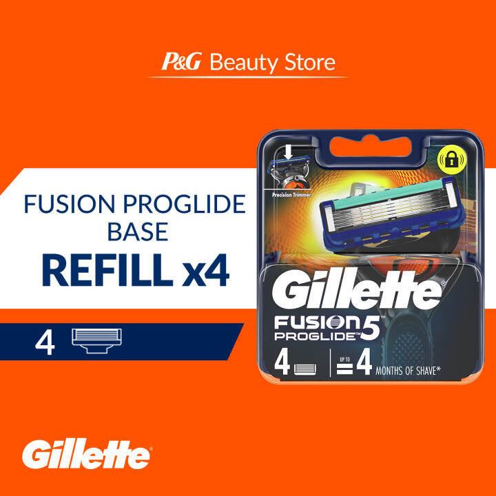 Gillette Fusion ProGlide Flexball 4 Razor Blade Refills Lazada PH