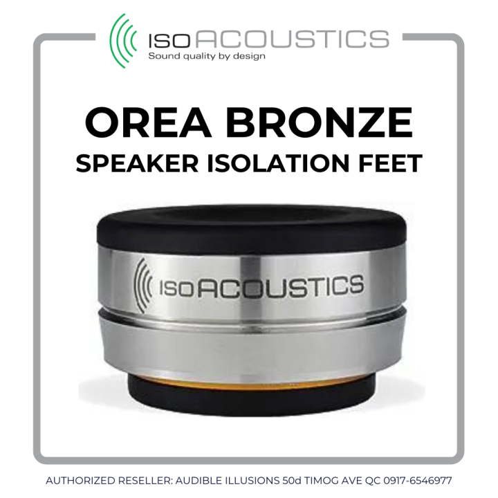 Iso Acoustics Orea Bronze Speaker Isolation Feet Lazada PH