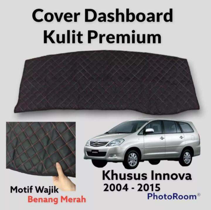 Cover Alas Dashboard Kulit Model Wajik Mobil Innova Lazada Indonesia