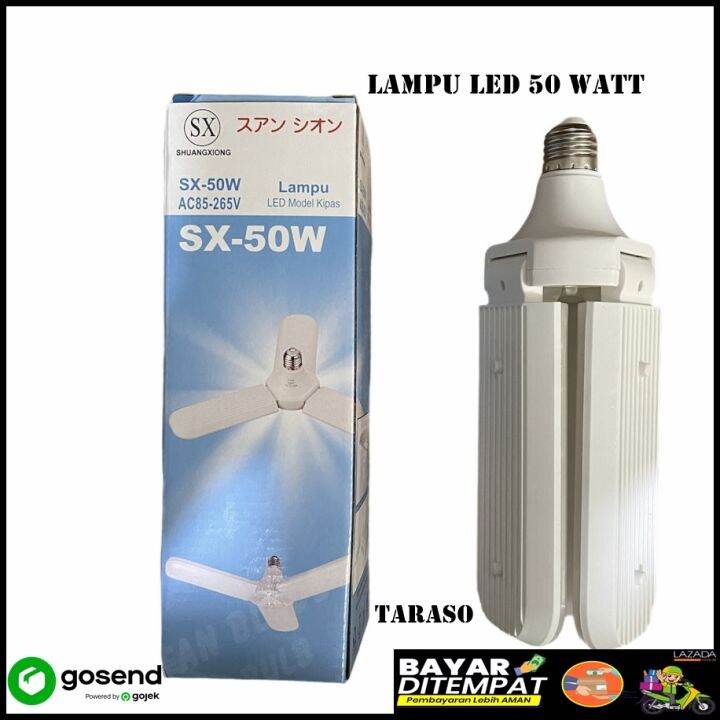 Lampu Baling Baling 40watt LED Bohlam Model Led Ufo Lamp Sx 60 Lampu