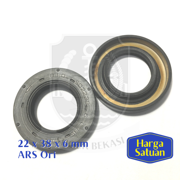 Oil Seal ARS Ori Gear Roda Depan Yamaha Scorpio Byson RXZ R15 RX King