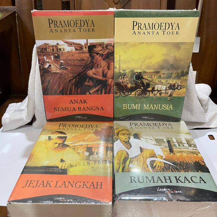 Paket 4 Buku Pramoedya TETRALOGI PULAU BURU Lazada Indonesia