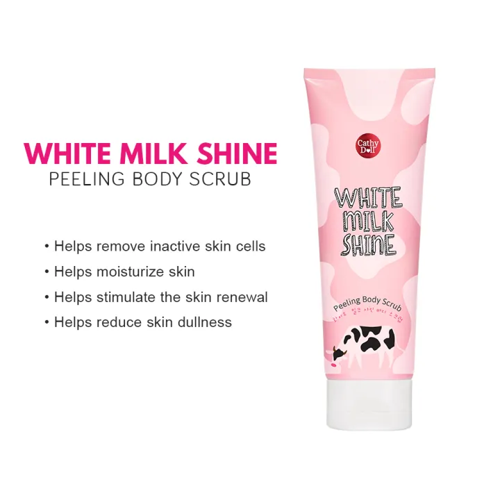 Cathy Doll White Milk Shine Peeling Body Scrub Ml Lazada Ph