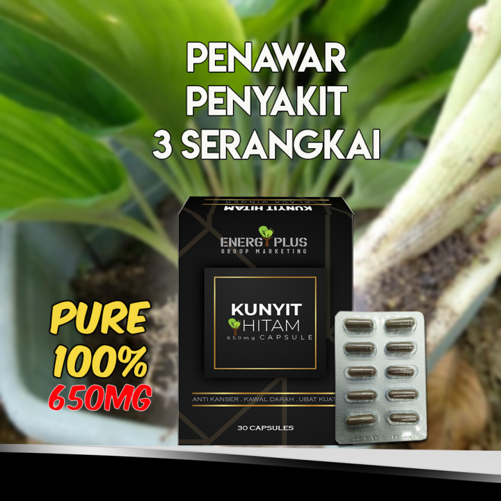 Ready Stock Kotak Kunyit Hitam Black Ginger Black G Rawatan