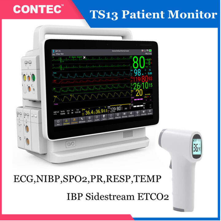 Contec Ts Plug In Patient Monitor Icu Vital Signs Ecg Nibp Spo Pr