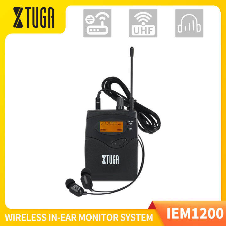 Xtuga Iem Wireless In Ear Monitor System Extra Individual Bodypack