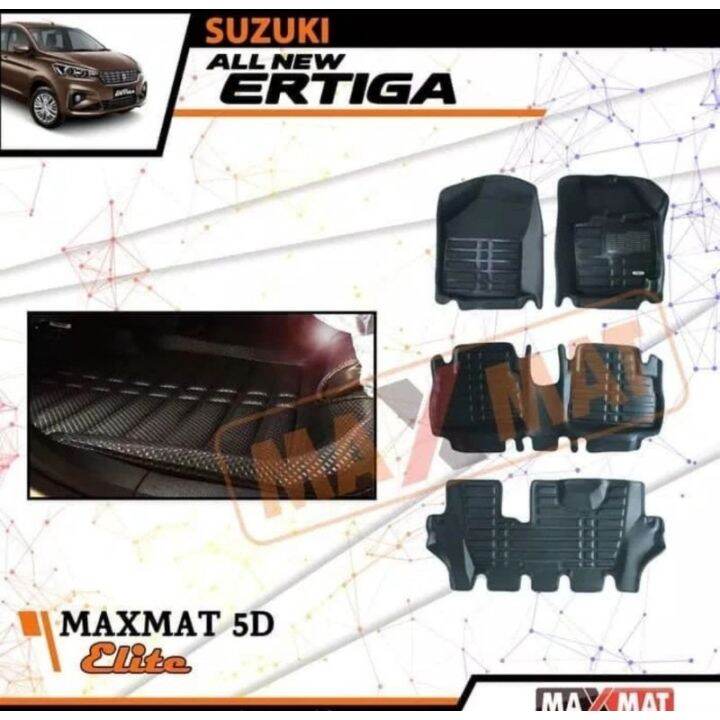 Karpet Mobil Maxmat D Tipe Elite Black Diamond All New Ertiga