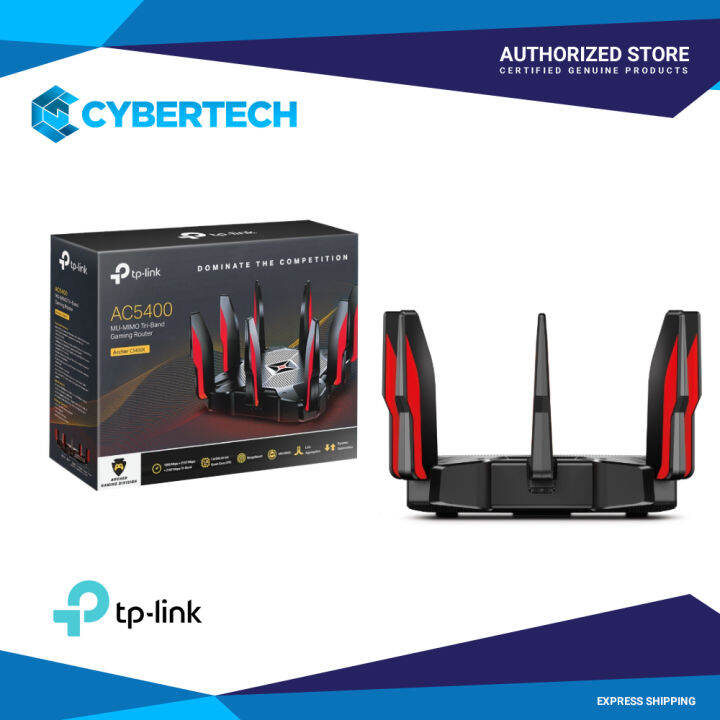 Tp Link Archer C X Ac Mu Mimo Tri Band Gaming Router Lazada Ph