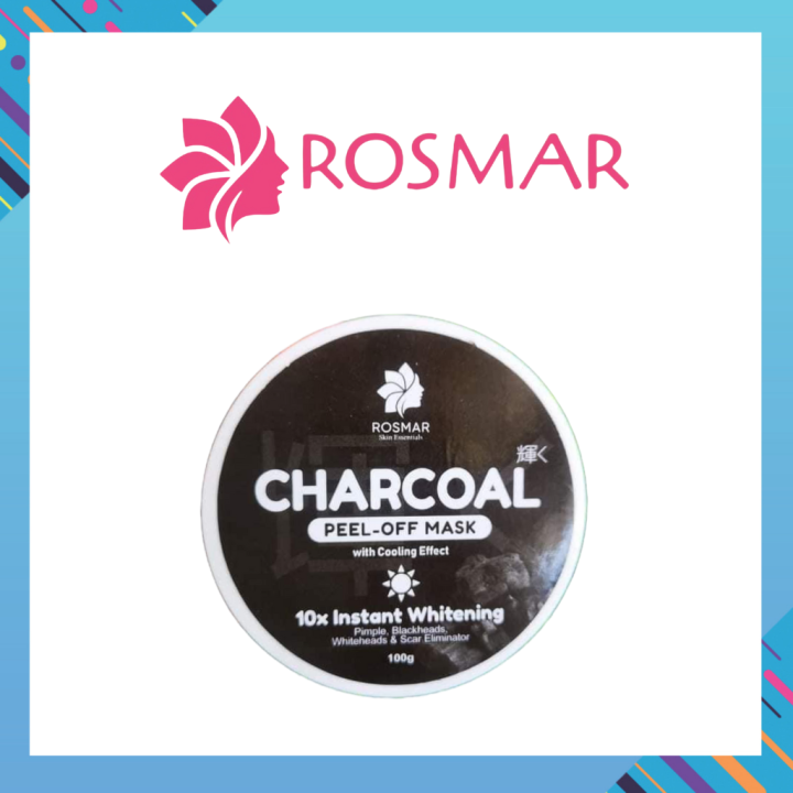 Rosmar Charcoal Peel Off Mask G Lazada Ph