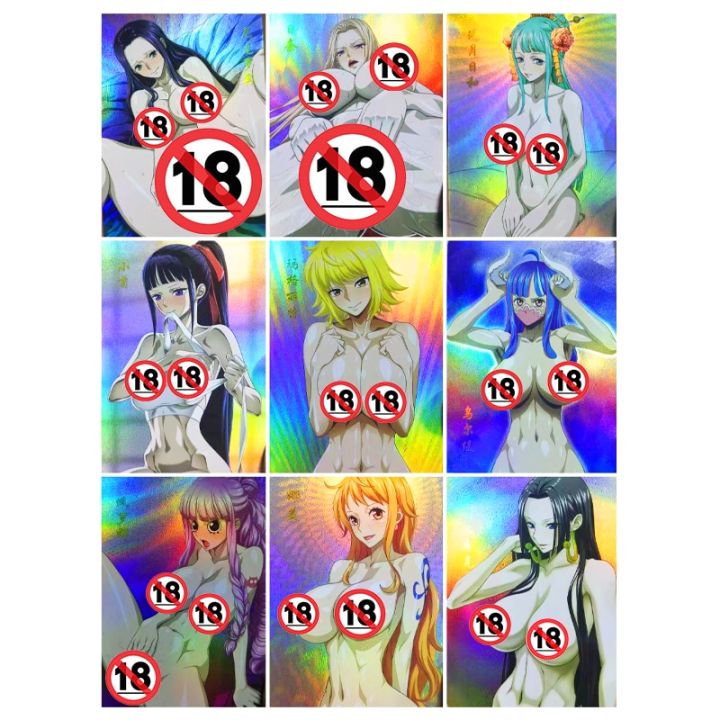 Piece Set Boa Hancock Nami Nico Robin Perona Ulti Acg Sexy Naked Toys