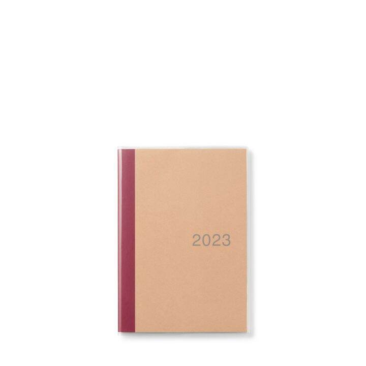 Muji Japan B Monthly Weekly Schedule Planner Fine Paper Kraft