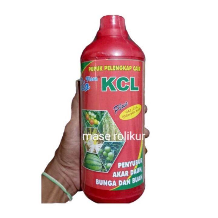 Bio Flora Kcl L Pupuk Cair Penyubur Akar Daun Bunga Dan Buah Lazada