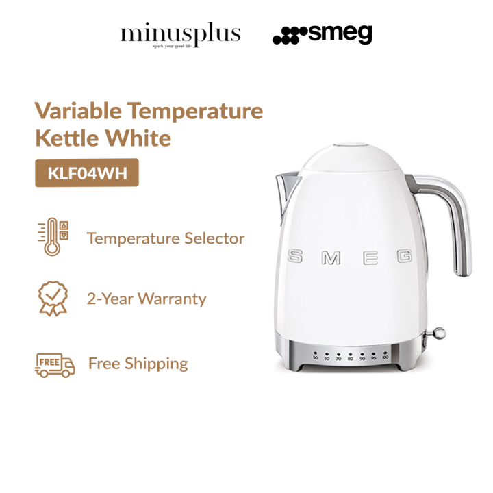 Smeg Variable Temperature Kettle White KLF04WH Lazada