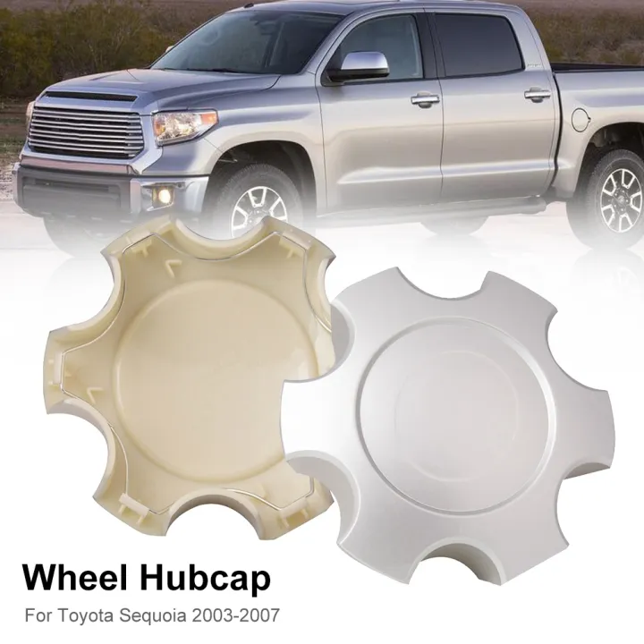 Silver Sturdy Wheel Center Caps Hubcap For Toyota Tundra Sequoia