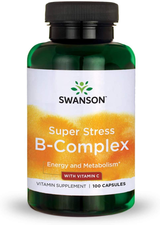 Swanson Super Stress B Complex With Vitamin C 100 Capsules Lazada PH