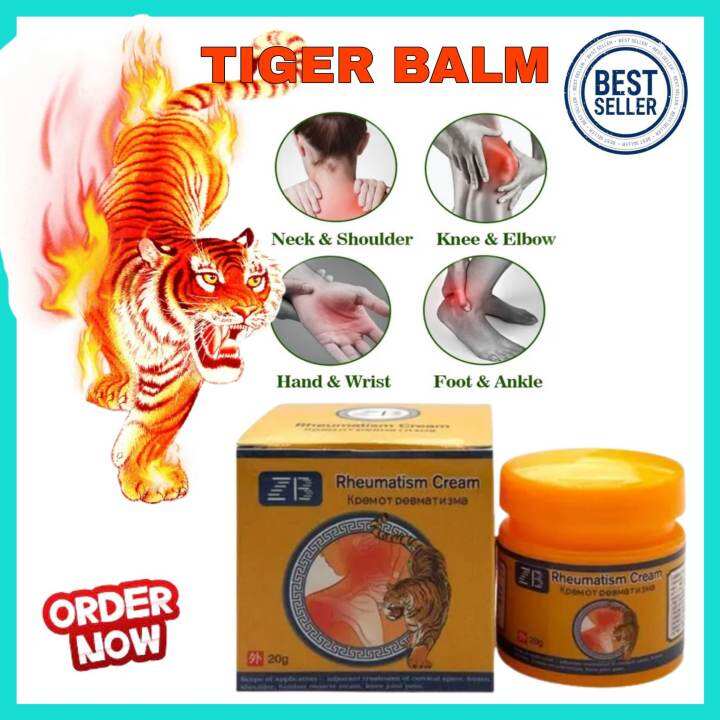 20g Tiger Balm Original Pain Relief Cream Warm Therapy For Back Pain