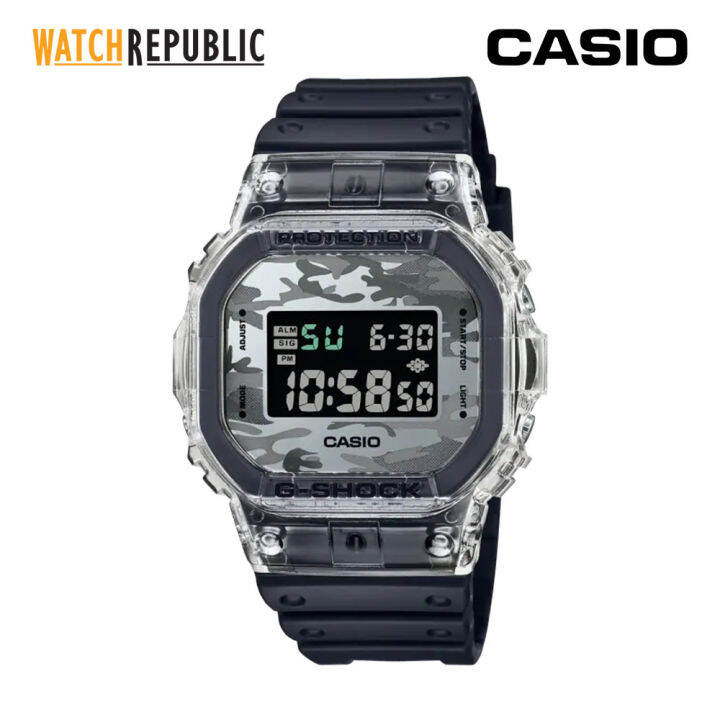 Casio G Shock Origin Black Resin Digital Watch For Men Cdw Skc Dr