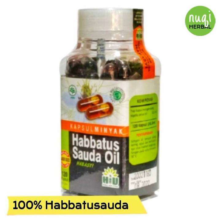 Habbatus Sauda Oil Kapsul Minyak Jintan Hitam Habasyi Lazada Indonesia