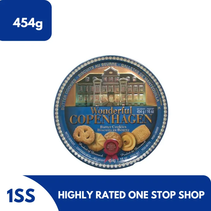 Wonderful Copenhagen Butter Cookies 454g Lazada PH