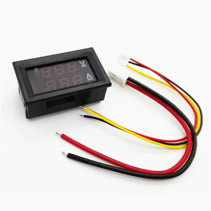 0 28 DC 0 100V 10A Voltmeter Ammeter LED Dual Digital Volt Meter