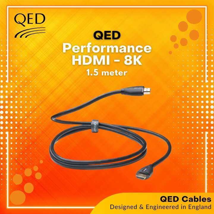 QED HDMI Performance Ultra High Speed HDMI Ver 2 1 Cable Supports Full