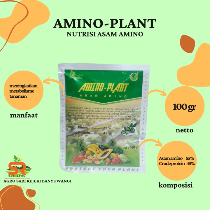 Amino Plant Gr Asam Amino Nutrisi Tanaman Sehat Lazada Indonesia