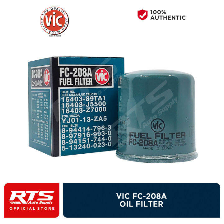 Vic Fuel Filter Fc A Isuzu Crosswind Dmax Sportivo Elf Fc A