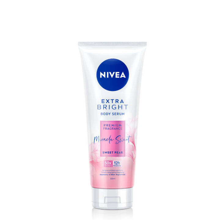 NIVEA Extra Bright Velvet Romance Body Serum 180ml Lazada