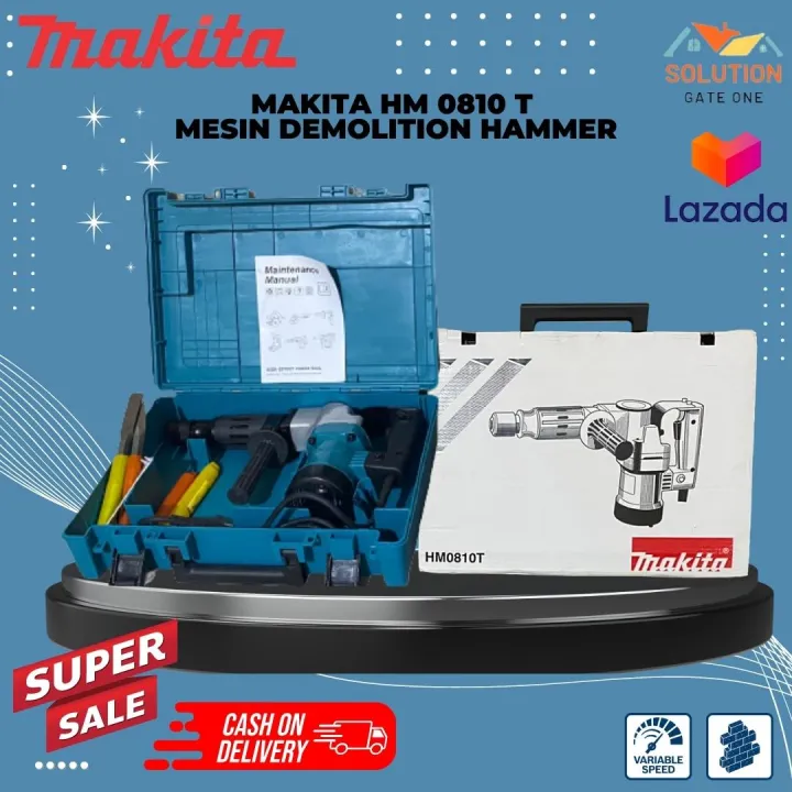 Makita HM0810T HM 0810 T Mesin Demolition Hammer Lazada Indonesia