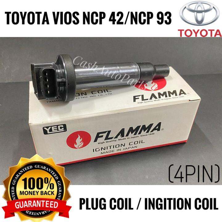 TOYOTA VIOS NCP42 NCP93 IGNITION COIL PLUG COIL Lazada