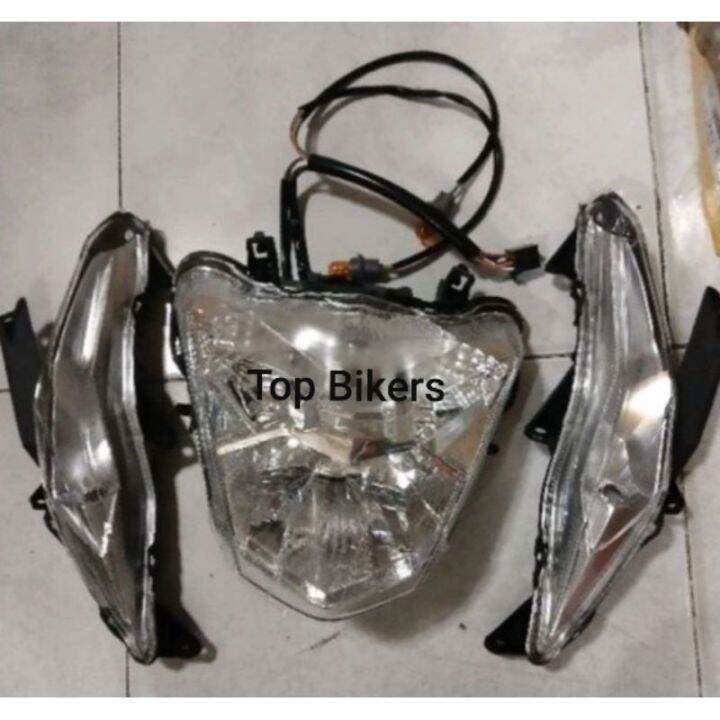 Headlight Assembly Honda Beat Fi V2 With Signal Lens Assembly Lazada PH