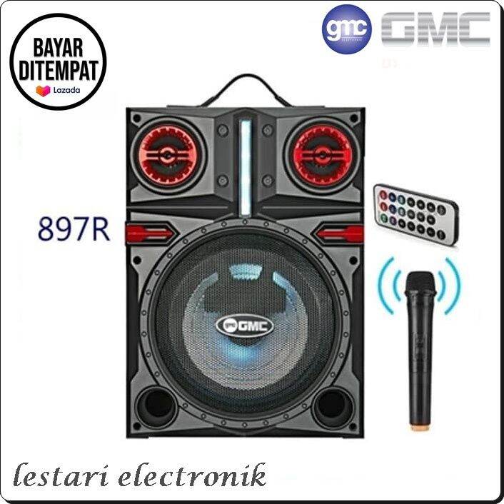 Gmc R Speaker Meeting Portable Inch Free Mic Wireles Fitur Lengkap