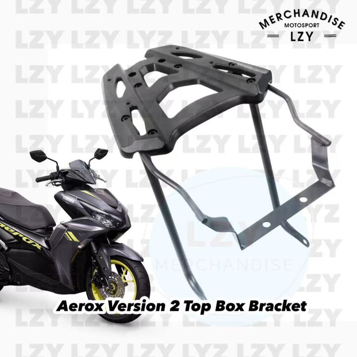 Aerox V1 V2 Starck Alloy Top Box Bracket Monorack Bracket Heavy Duty