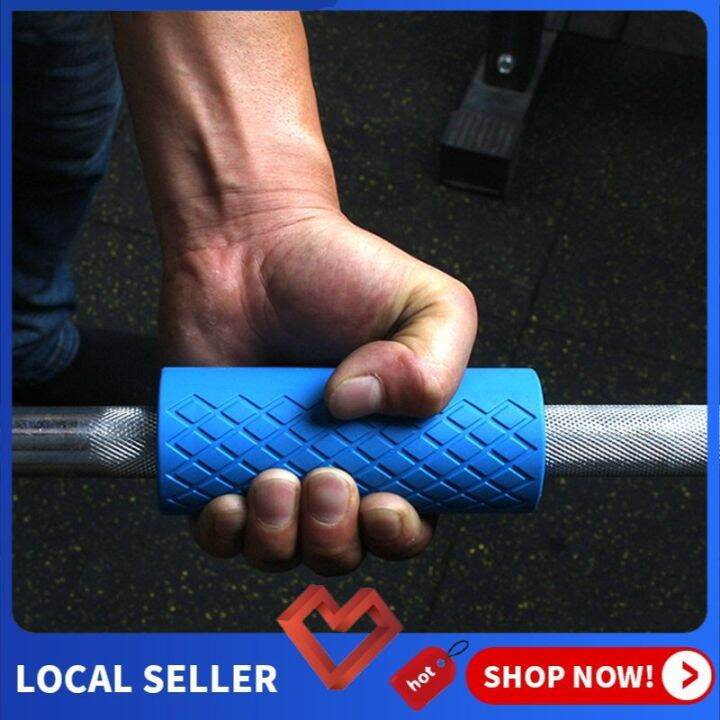 Free Shippingdumbbell Barbell Grips Thick Bar Fat Handle Pull Up