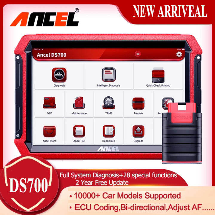 Ancel Ds Obd Full System Diagnostic Tool With Ecu Coding Active