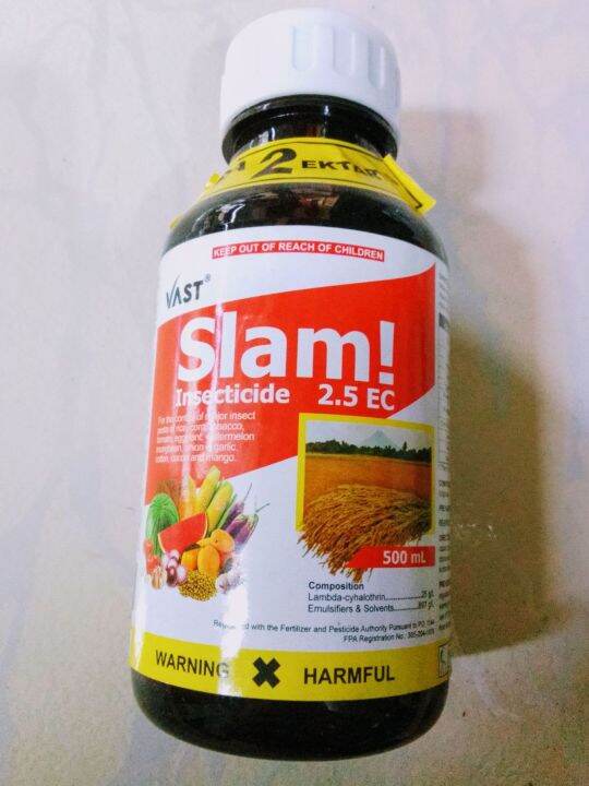 SLAM 2 5 EC LAMBDA CYHALOTHRIN INSECTICIDE 500 ML BY VAST Lazada PH