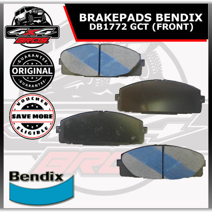 Brake Pads Bendix Db Gct Front For Hiace Lazada Ph