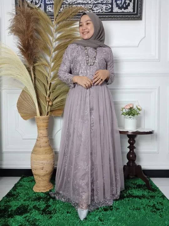 Kebaya Siti Nurbaya Kebaya Gamis Tulle Mix Tutu Kebaya Kondangan