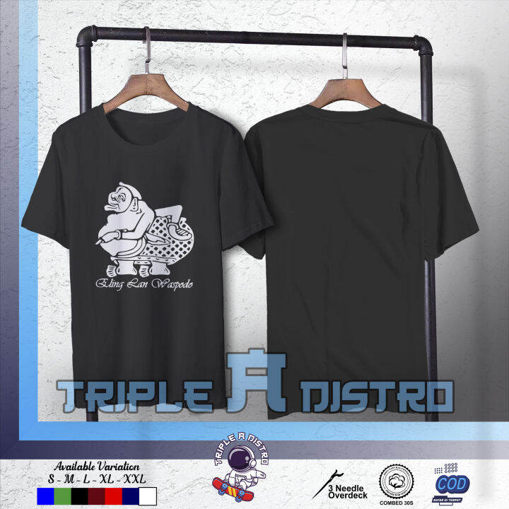 Kaos Semar Eling Lan Waspodo Wayang Baju By Triple A Distro Lazada