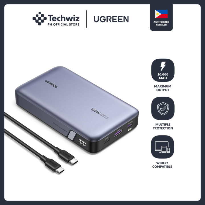 Ugreen Mah Two Way Fast Charging Power Bank Ph Lazada Ph