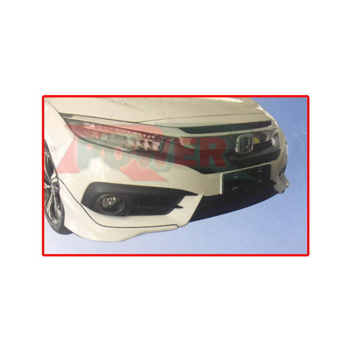 Honda Civic Tenth Generation FC G10 2016 MDL Style Front Skirt