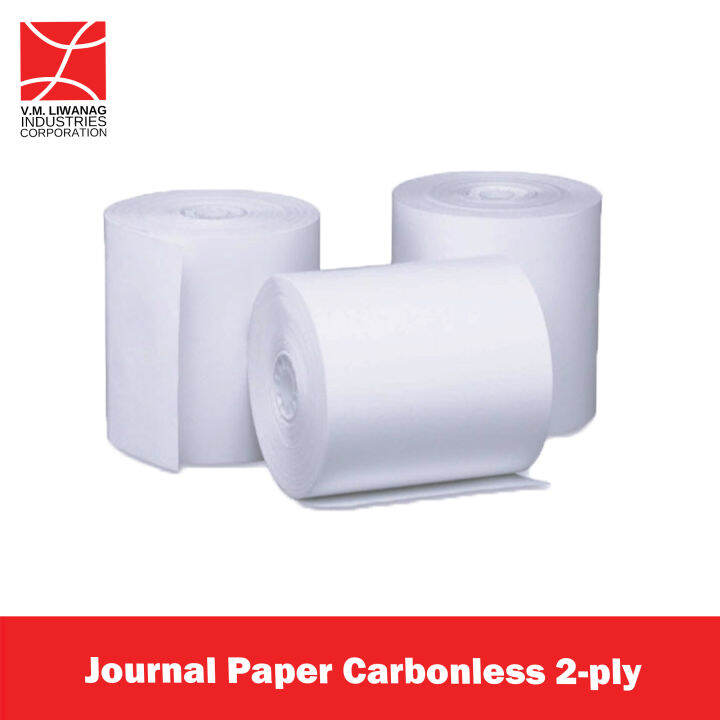 Journal Paper Rolls Box Mm X Mm Carbonless Ply Lazada Ph