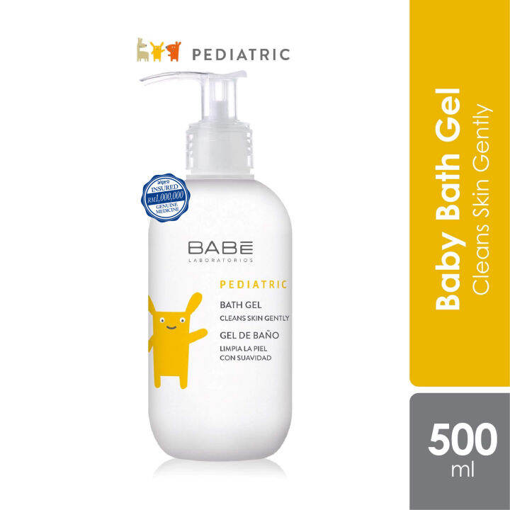 Alpro Pharmacy Babe Laboratorios Pediatric Bath Gel 500mL Lazada