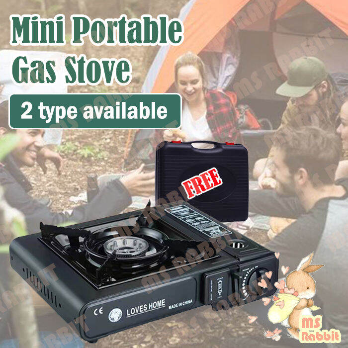 Mini Portable Gas Stove Burner For Outdoor Camping Picnic Steamboat