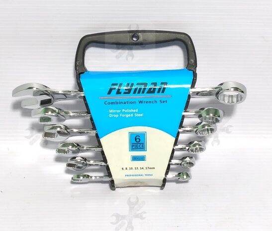 Flyman 6pcs Combination Wrench Set Open Close 6 17mm Lazada PH