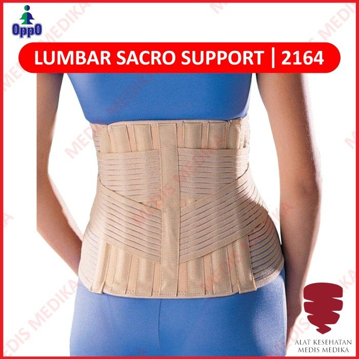 Oppo Lumbar Sacro Support 8 Stay 2164 Korset Penyangga Tulang Pinggang